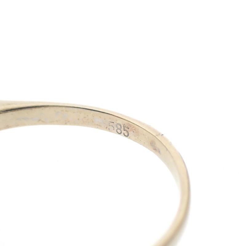 Image 7 of Gold ring with diamond | 0.30 ct.