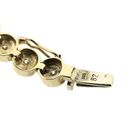 Image 7 of Gold tennis bracelet with 0.82 ct. diamond | 20 cm