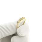 Image 10 of 18-karat gold ring with 0.10 ct diamond