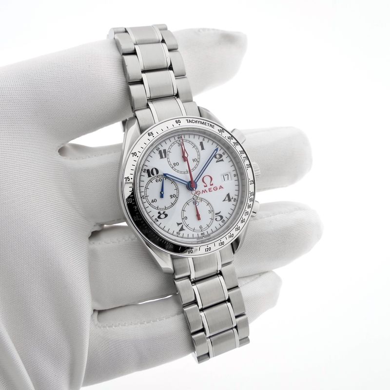 Image 7 of Omega Speedmaster Date 'Olympic' 3513.20.00; Chronograph men's watch