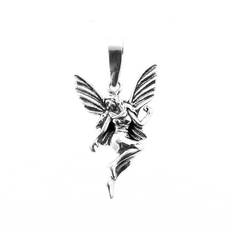 Image 6 of Silver pendant of a fairy