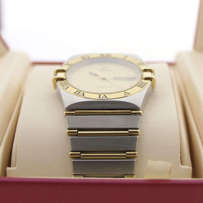 Image 18 of Omega Constellation; Goud/stalen unisex horloge