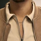 Image 5 of Gold flat/wide gourmet link chain