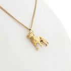 Afbeelding 7 van Gouden hanger van een rottweiler