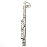 Silver charm; Transverse flute
