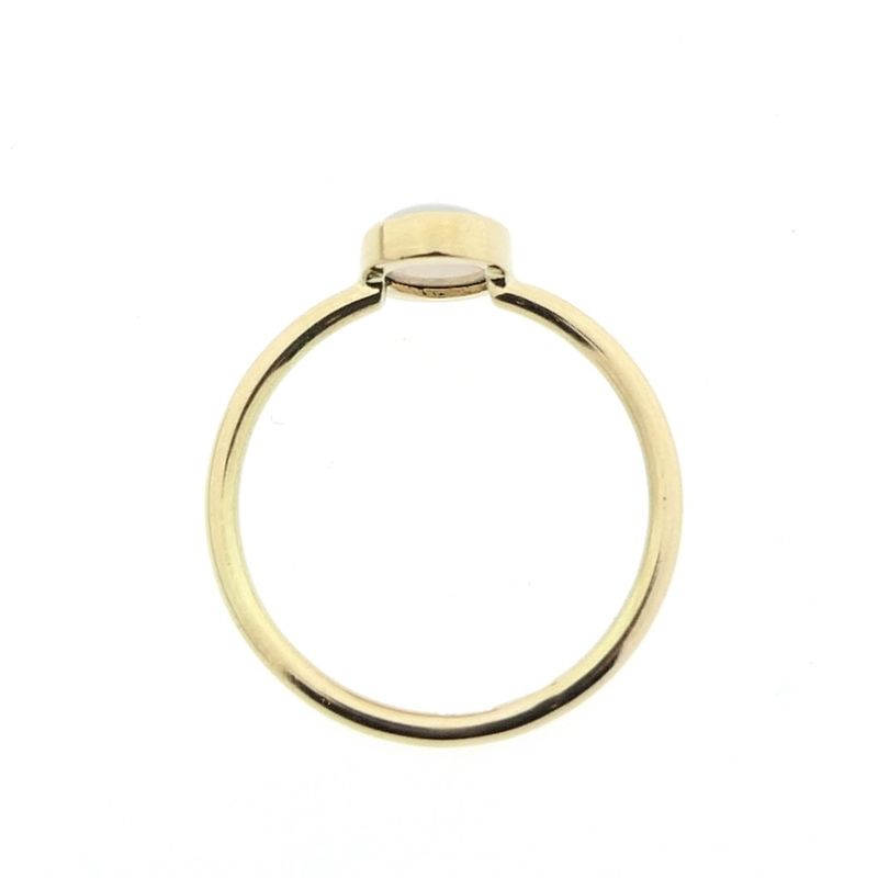 Image 5 of Gold ring with precious opal