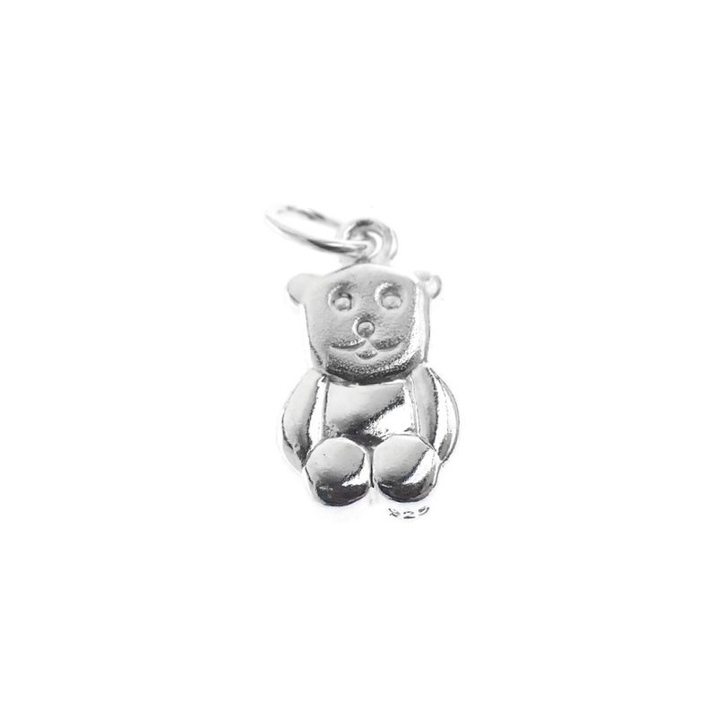 Image 1 of Silver charm; Bear