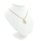 Image 4 of 8 karat geometric pendant with zirconia