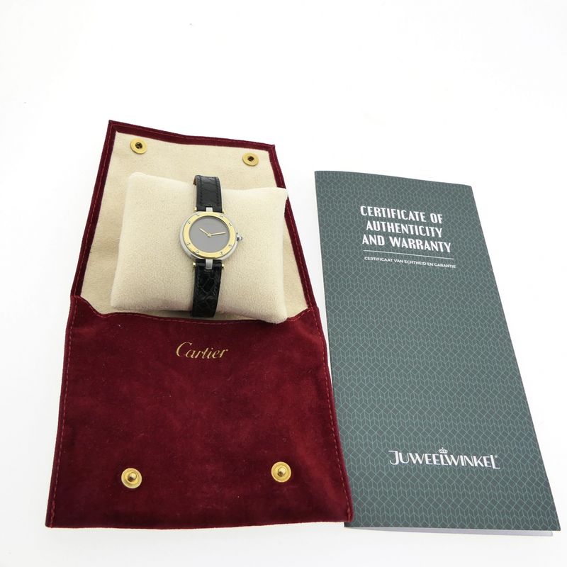 Image 6 of Cartier Santos Vendome 8191; 18k. Gold/steel ladies watch