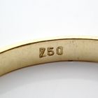 Image 9 of Gold solitaire ring with diamond; 0.17 ct.