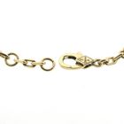 Image 6 of Gold four-leaf clover anchor link bracelet | 16.5 cm - 18.5 cm