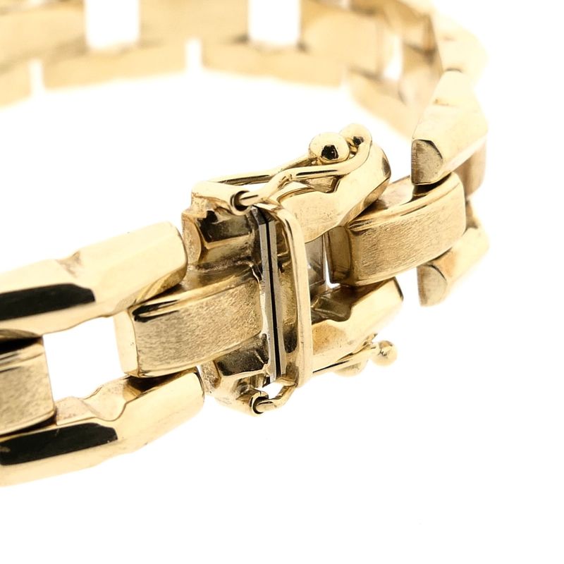 Image 3 of Golden Bismarck Link Bracelet