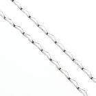 Image 6 of White gold necklace with Tahitian pearl and diamonds; 0.35 ct.