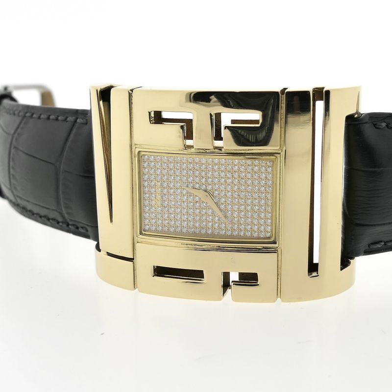 Image 14 of Chopard Xtravaganza 127126; Exclusive 18k gold ladies watch with diamonds