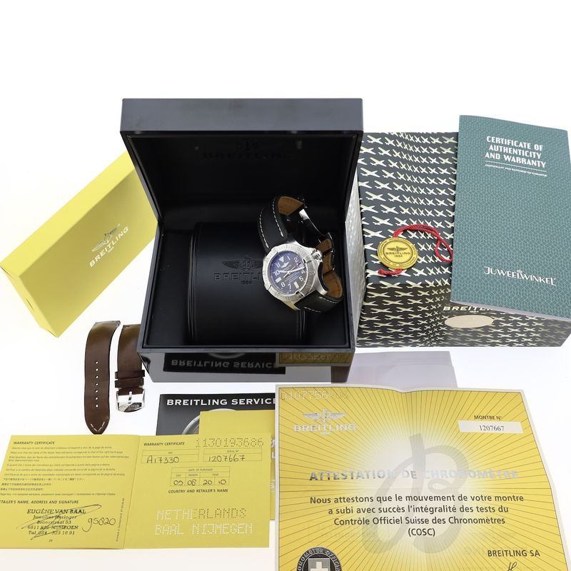 Image 18 of Breitling Avenger Seawolf A17330; Automatic men's watch