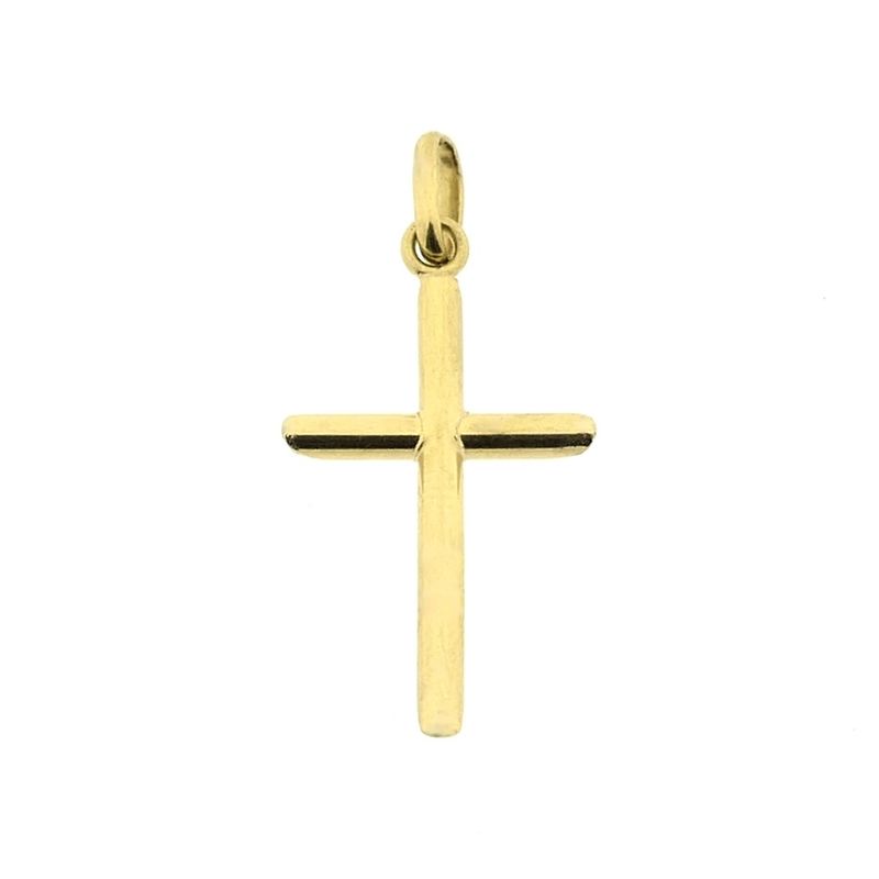Image 1 of Gold pendant with a subtle cross
