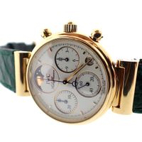 IWC Da Vinci; 18k. women's watch with moon phase