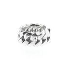 Image 4 of Silver Buddha to Buddha ring | Chain