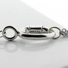 Image 8 of UTOPIA Art Deco white gold necklace with pearl and diamond 1.75 ct.