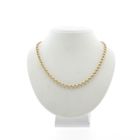 Image 1 of Gold jasseron link chain | 45 cm