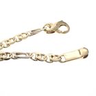 Image 4 of Two-tone gold infinity link bracelet; Collinea | 21 cm