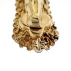 Image 8 of 19th century gold pendant of a cross with corpus INRI; Filigree