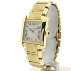 Image 2 of Cartier Tank Française 'Large' 1840; Automatic 18k gold watch