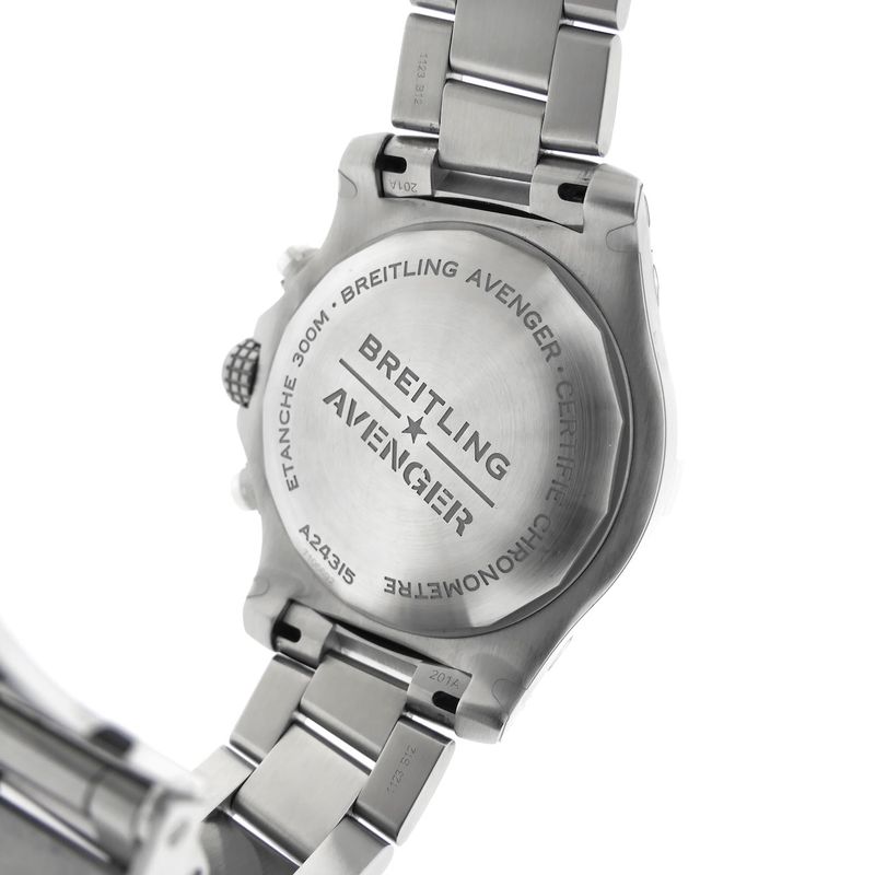 Image 10 of Breitling Avenger Chronograph GMT 45 A24315; Automatic men's watch