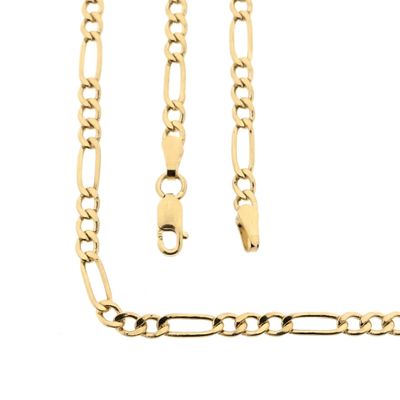 Image 1 of Gold Figaro Chain