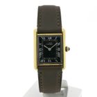 Image 20 of Cartier Tank Vermeil 'Large'; Vintage mechanical watch