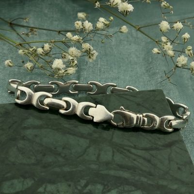 Image 2 of Silver fantasy link bracelet | 19 cm