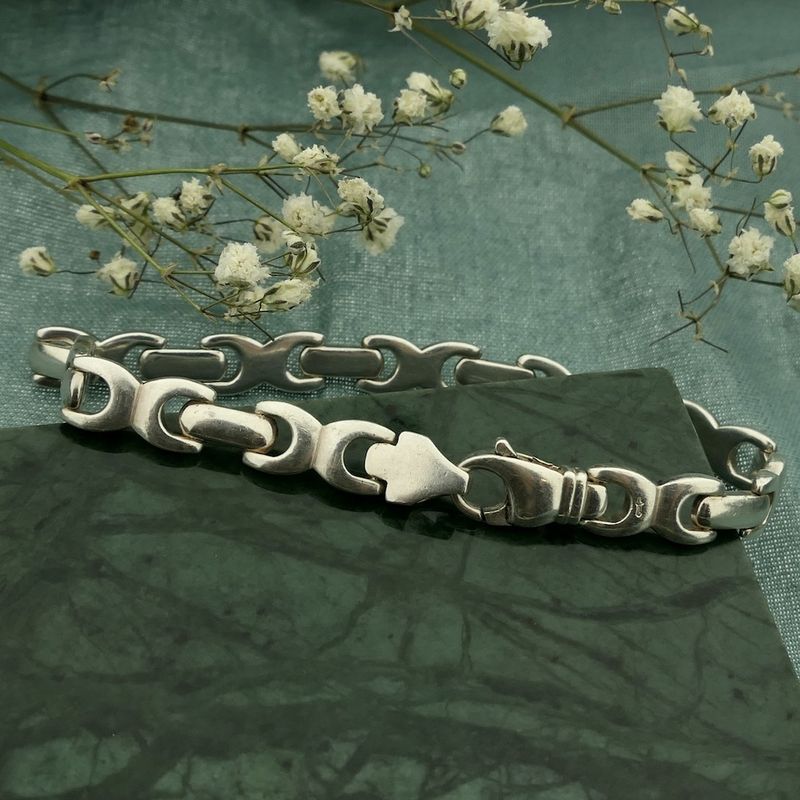 Image 2 of Silver fantasy link bracelet | 19 cm