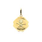 Image 1 of Gold pendant of the coat of arms of Saudi Arabia