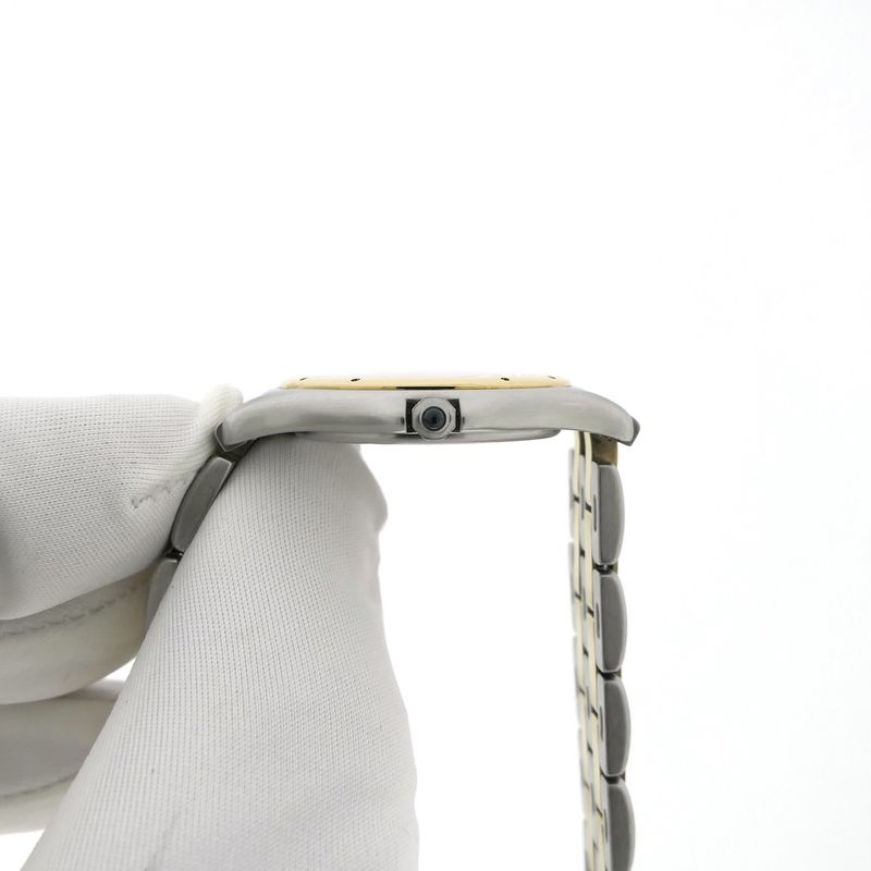 Image 5 of Cartier Cougar 187904; 18k gold/steel unisex watch