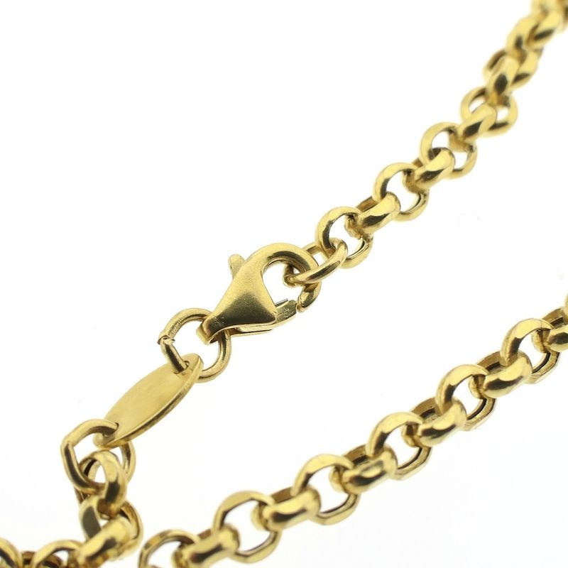 Image 6 of 21 carat gold jasseron link chain | 46 cm