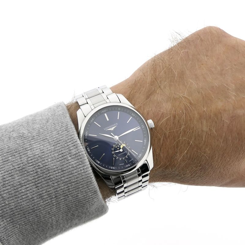 Image 11 of Longines Master Collection 'Moonphase' L29094926; Automatic men's watch