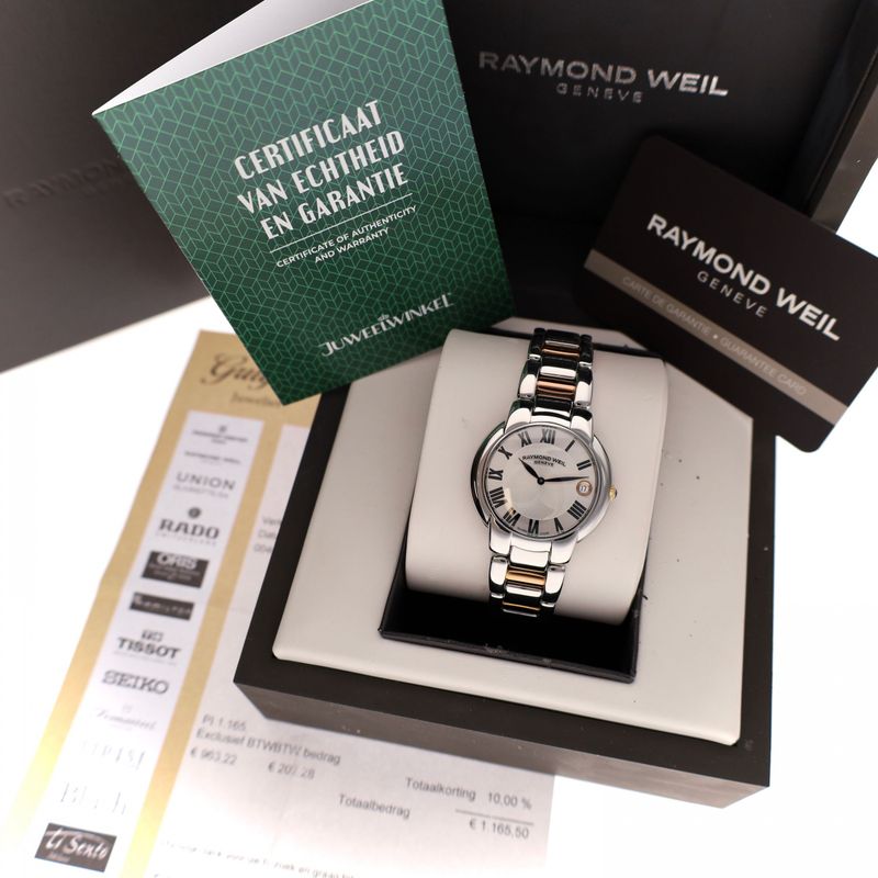 Image 2 of Raymond Weil Jasmine 5235-S5-01659; Bicolor Ladies Watch