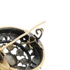 Image 6 of Antique gold brooch with diamonds approx. 0.27 ct.