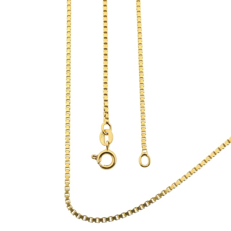 Image 1 of Golden Venetian link chain