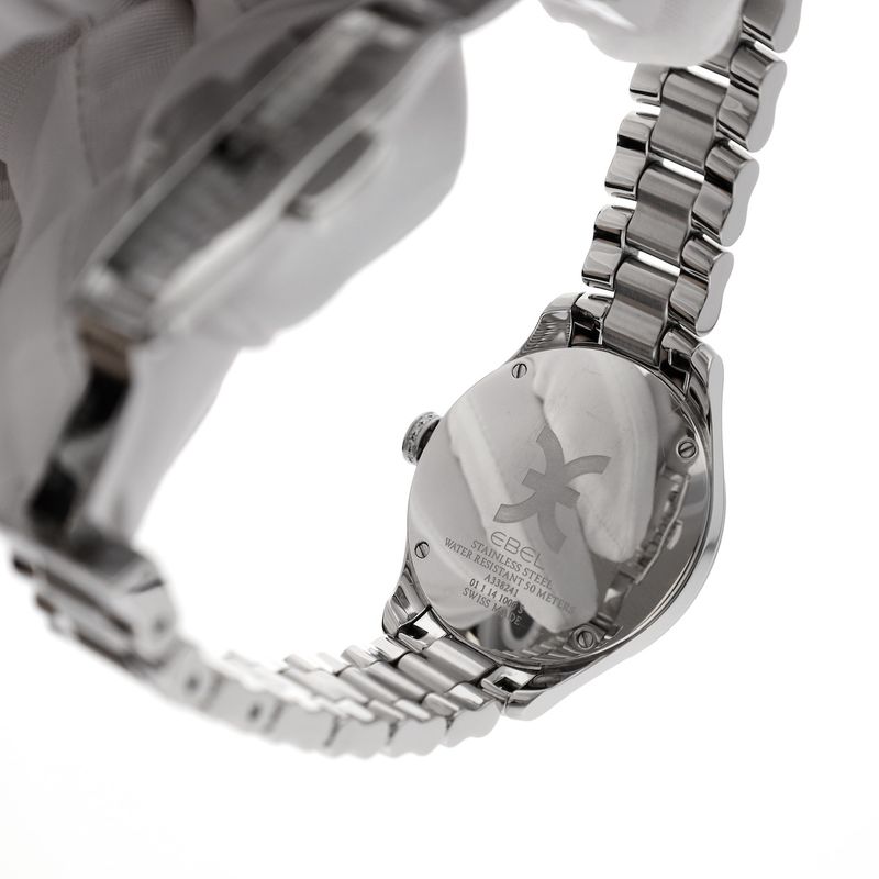 Image 9 of Ebel Onde 'Mother of Pearl' 1216173; Women's watch with diamonds