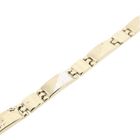 Image 4 of Two-tone gold fantasy link bracelet | 19 cm