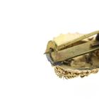 Image 6 of Antique gold brooch of a hat bell