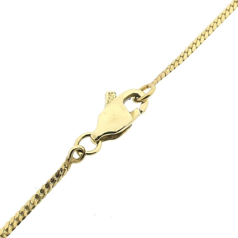 Gouden cardano schakel ketting | Uniek pre-owned | Juweelwinkel.nl