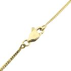 Image 6 of Gold Cardano link chain with fixed pendant | 44 cm