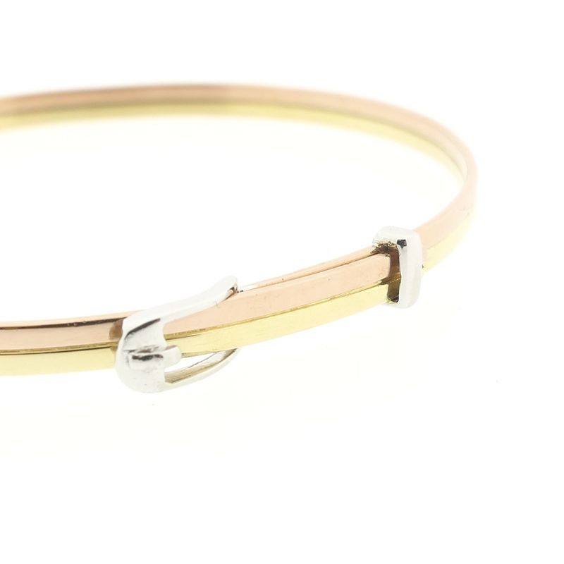 Image 3 of Tricolor gold slave bracelet; Cetaş | Ø 65mm