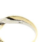 Image 6 of Two-tone gold braided ring