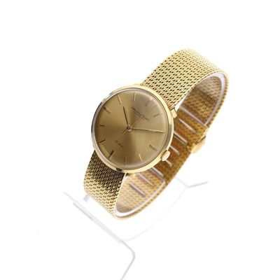 Image 2 of IWC Schaffhausen De Luxe 990309; 18k gold men's watch (full set 1964)