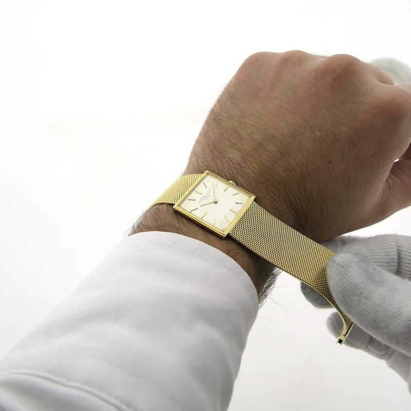 Image 16 of L.U. Chopard & Cie; Vintage 18k gold watch