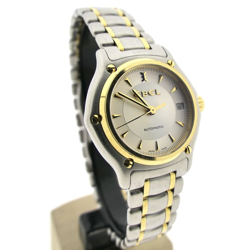 Image 3 of Ebel 1911 Automatic; 18k 1200L21. Gold/steel women's watch