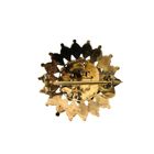 Image 5 of Gold brooch with garnet | Vintage